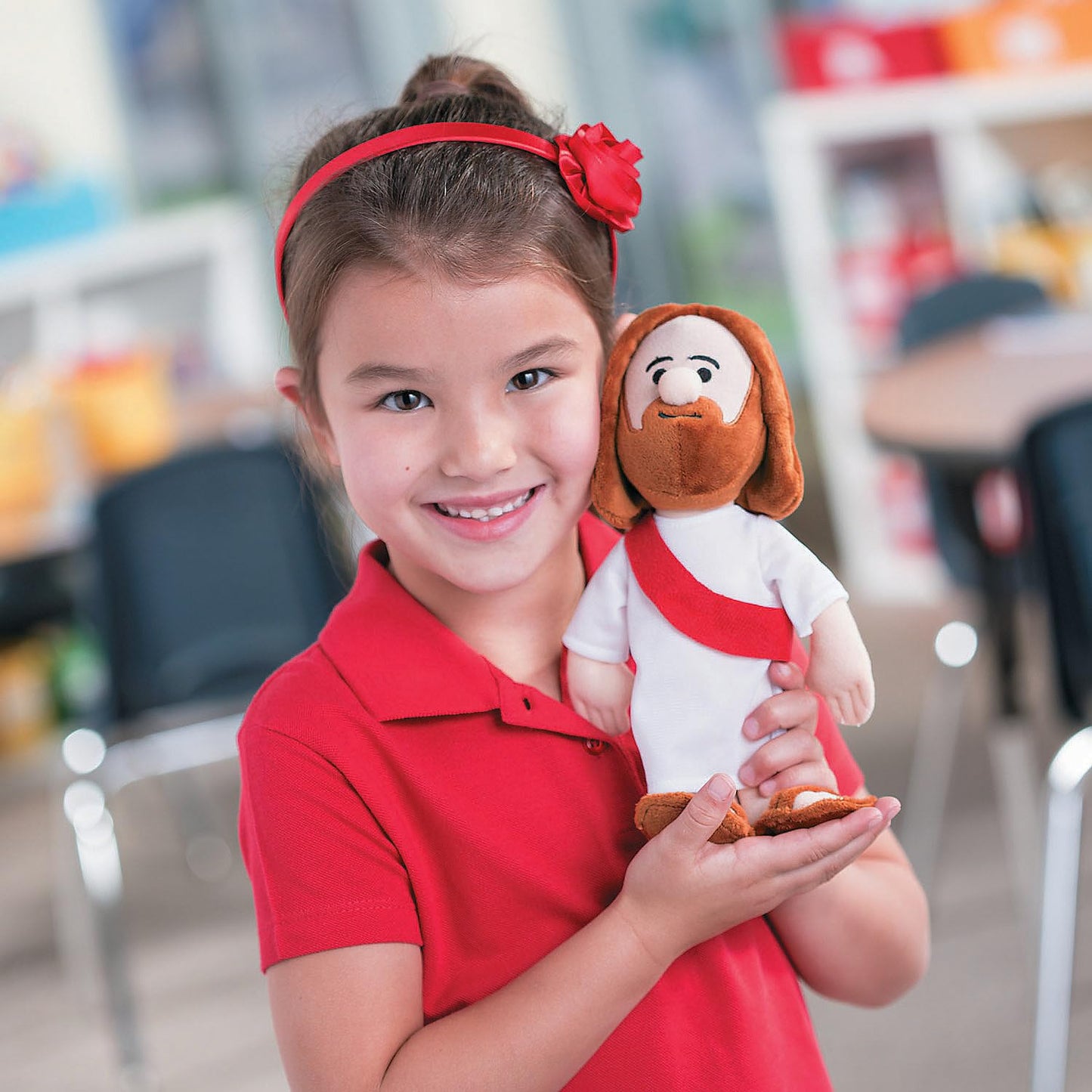 Fun Express Plush Jesus Doll - Religious Gifts And Toys For Kids - Vbs Vacation Bible School Supplies/Decor