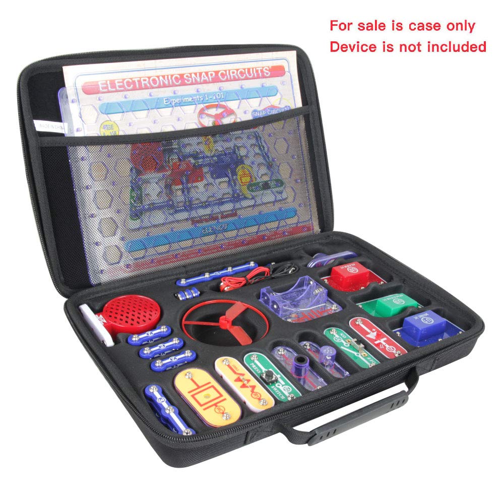 Hermitshell Hard Travel Case For Snap Circuits Electronics Exploration Kit (Case For Jr. Sc-100)