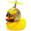 Wonuu Rubber Duck Car Decorations Cute Yellow Duck Car Dashboard Ornaments With Propeller