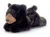 The Petting Zoo Black Bear Stuffed Animal Plushie, Gifts For Kids, Scoopz Wildlife Animals, Bear Plush Toy, 8 Inches