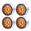 Benedict Harry 2.2 '' Beadlock CNC Wheels Rim 35mm for for 1/10 RC Axial SCX10 Wraith 90048 90018 RR10 TRX4 crawler car (Orange)