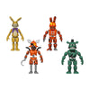 Funko Pop! Five Nights At Freddy'S Dreadbear Action Figures Set Of 4 - Dreadbear, Grim Foxy, Glitchtrap And Jack-O-Bonnie