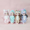 Sufeasdf 4 Pcs 6 Inch Princess Girl Mini Cute Dolls, Sister Small Princess Dolls, Miniature Dolls Little Girl For 3+ Year Old Gi