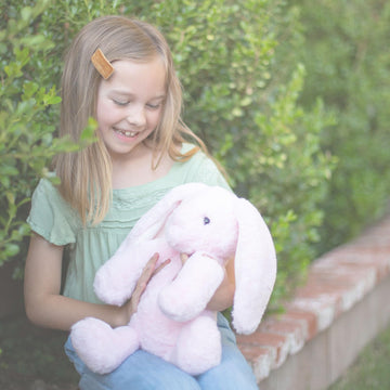 Worlds Softest Plush BriBri Bunny, Rose, Lushee, Large, 16 Stuffed Animal for Baby, Toddler, Kids, Adults - Soft, Huggable Stuf