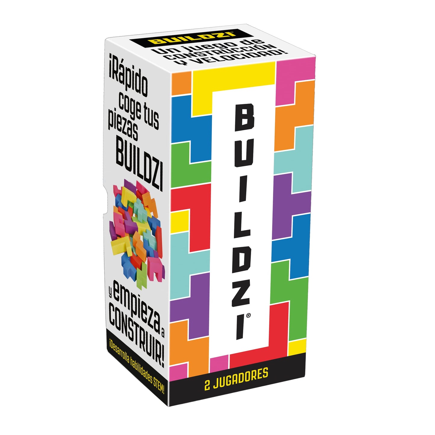 Ludilo Buildzi Board Games for Children 6 Years, Educational Games 6 Years, Childrens Puzzle, Childrens Games from 6 Years, Bo