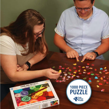 Yarn And Needles | Twin Springs Puzzles 1000 Piece Jigsaw Puzzle