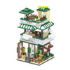XIU City Cafe Building Block Toys (1025pcs) Mini Brick Street View Building Block Set MOC Coffee Shop Streetscape Block Kit for mature-themeds Creative Gifts idea for mature-themed Kids Age 8 10 12 14+