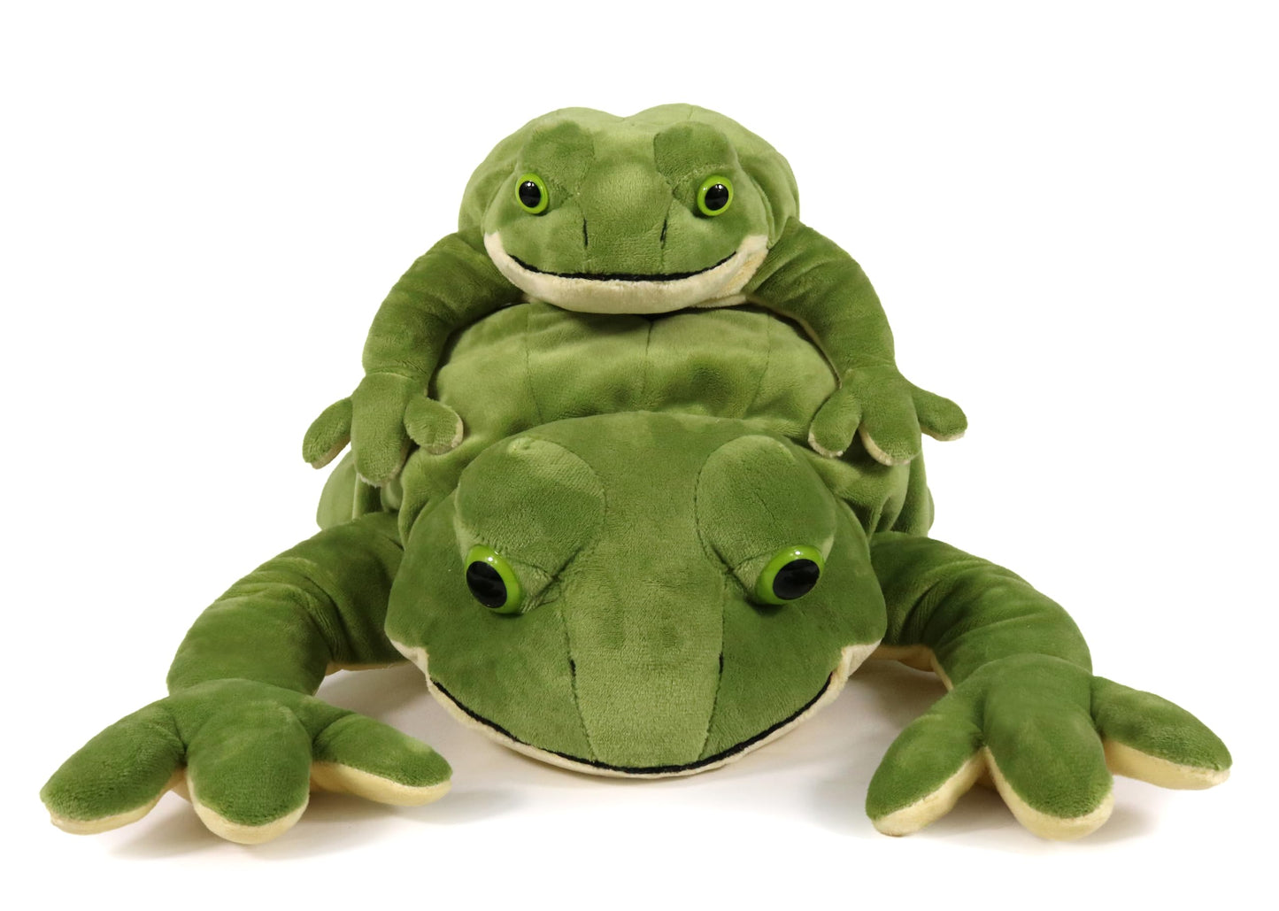 Ice King Bear Mom And Baby Stuffed Animals Set Zoo Wild Animals (Giant Frog)