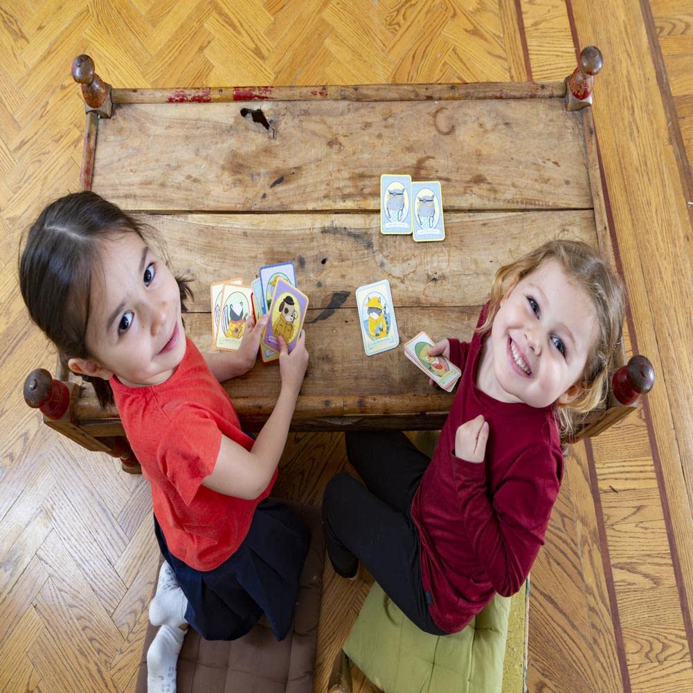 Eeboo: Animal Old Maid, Playing Card Game For Kids, Cards Are Durable, Easy To Understand Instructions Included, For Ages 5 And Up