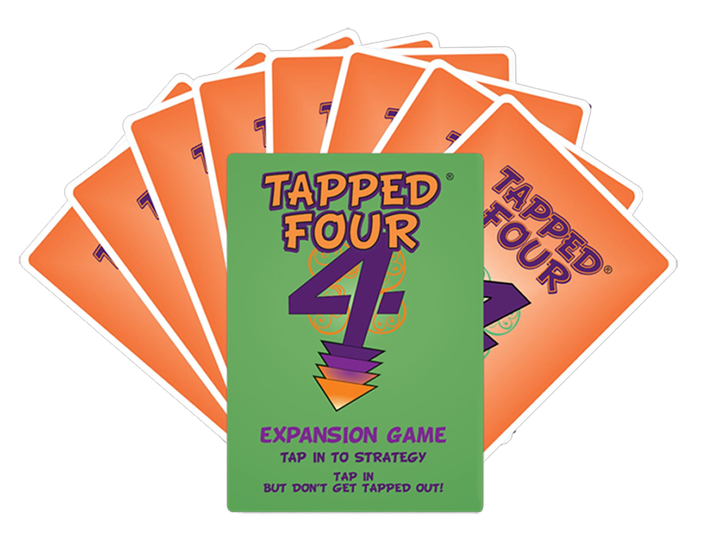 Tapped Four Expansion Card Game - Party Game, Up To 11 Players - Friends, Family, Fun, Luck, Laughter And Nonstop Entertainment