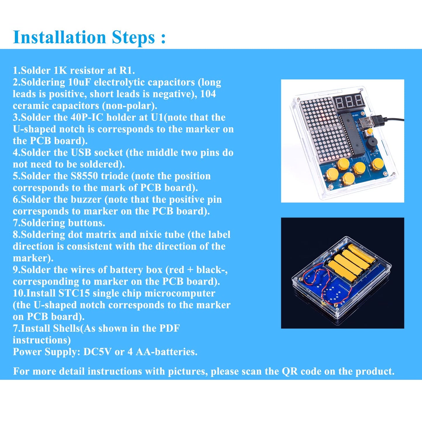 Soldering Practice Kits Diy Soldering Project Game Kit With 5 Retro Classic Games Soldering Electronic Kit For Stem Soldering Pr