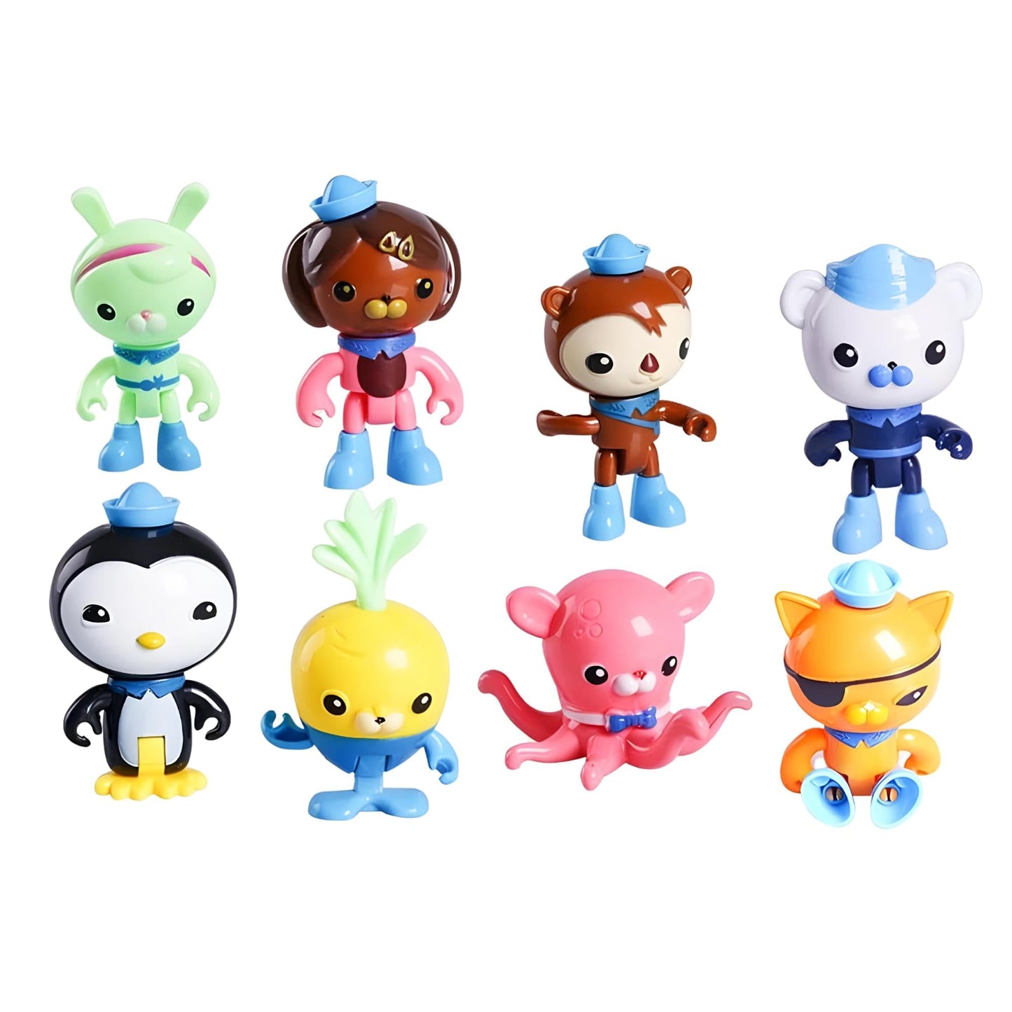 Octonauts Fisher-Price Y9297 8 Figure Playset - Octo-Crew Figurine Set