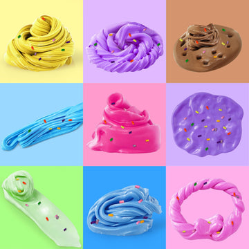 50 Pack Butter Slime Kit For Kids, Slime Toys For Boys & Girls, Scented Diy Slime Toy For Party Favor, Soft And Non-Sticky, Birt