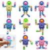 8 Pack Pop Fidget Spinner, Deformable Fidget Spinners For Kids, Wacky Tracks Fidget Toys, Diy Chain Robot Fingertip Toy For Good