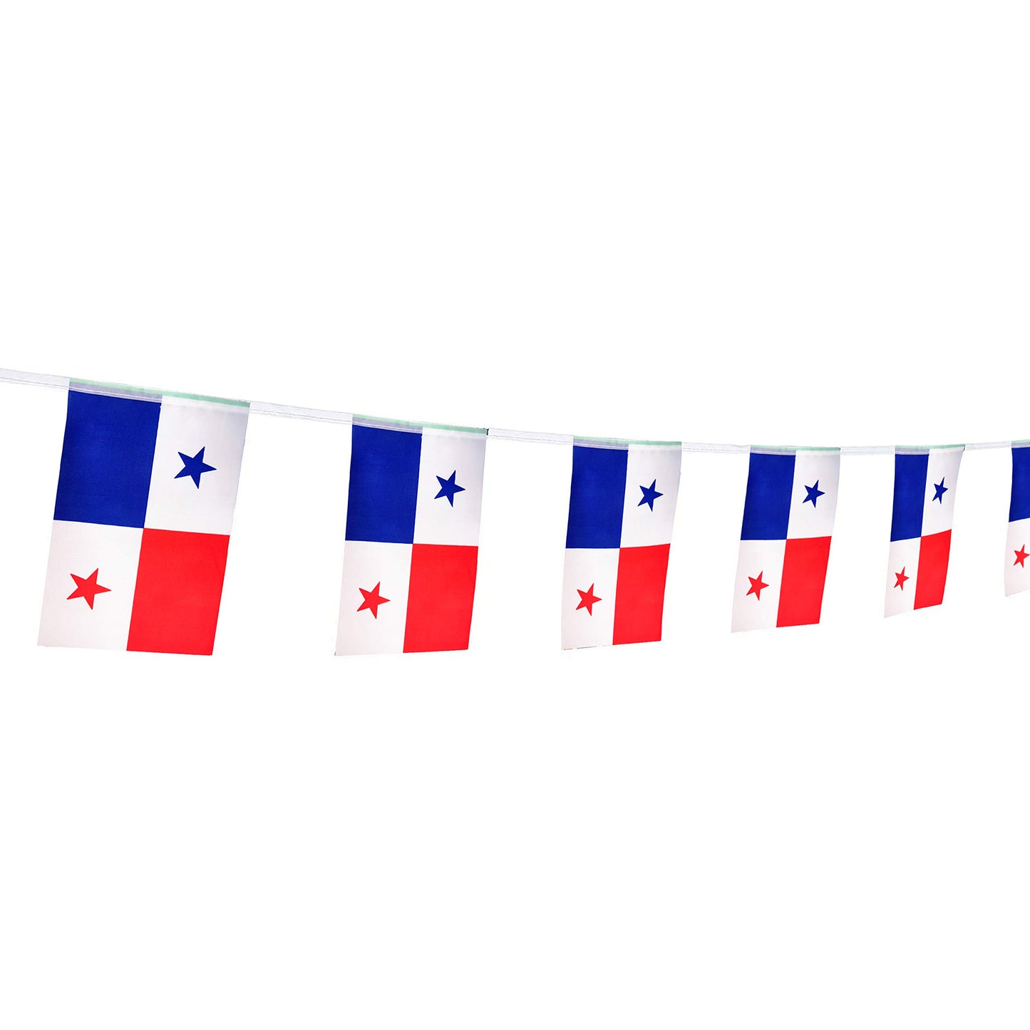 Panama Flag Panamanian Flag,100Feet/76Pcs National Country World Pennant Flags Banner,Party Decorations Supplies For,Bar,Indoor
