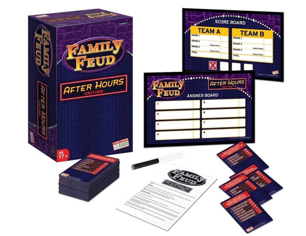 Endless Games Family Feud After Hours 2018 Edition - Party Game for Ages 17 and Up