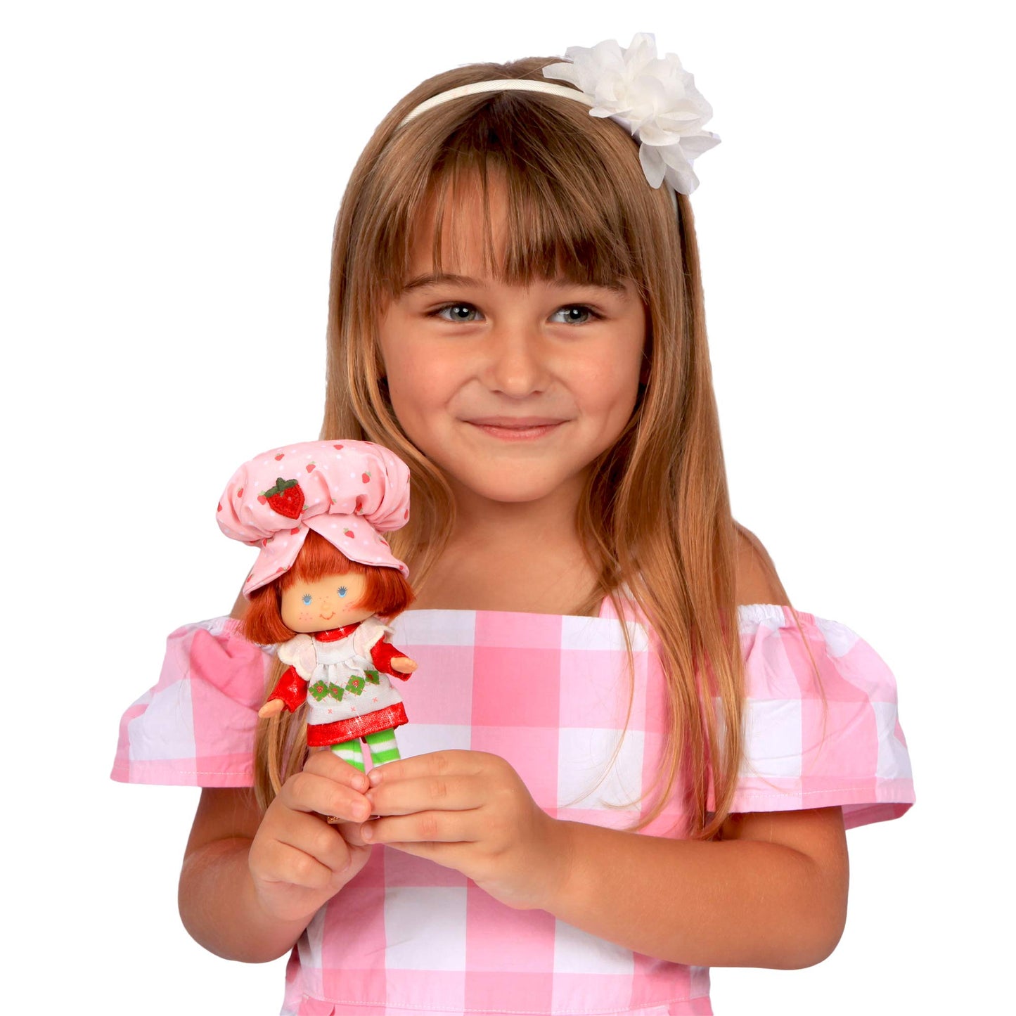 Strawberry Shortcake Retro Classic Doll, 6'', For 3 Years Old And Up, Styles May Vary