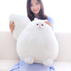 Winsterch 20-Inch Giant White Cat Stuffed Animal - Plush Fluffy Toy for Kids, Perfect Gift for Birthdays, Mother's Day, Christmas
