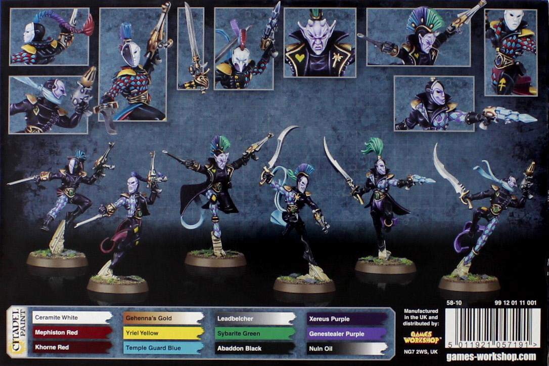 Games Workshop Warhammer 40K - Harlequin Troupe