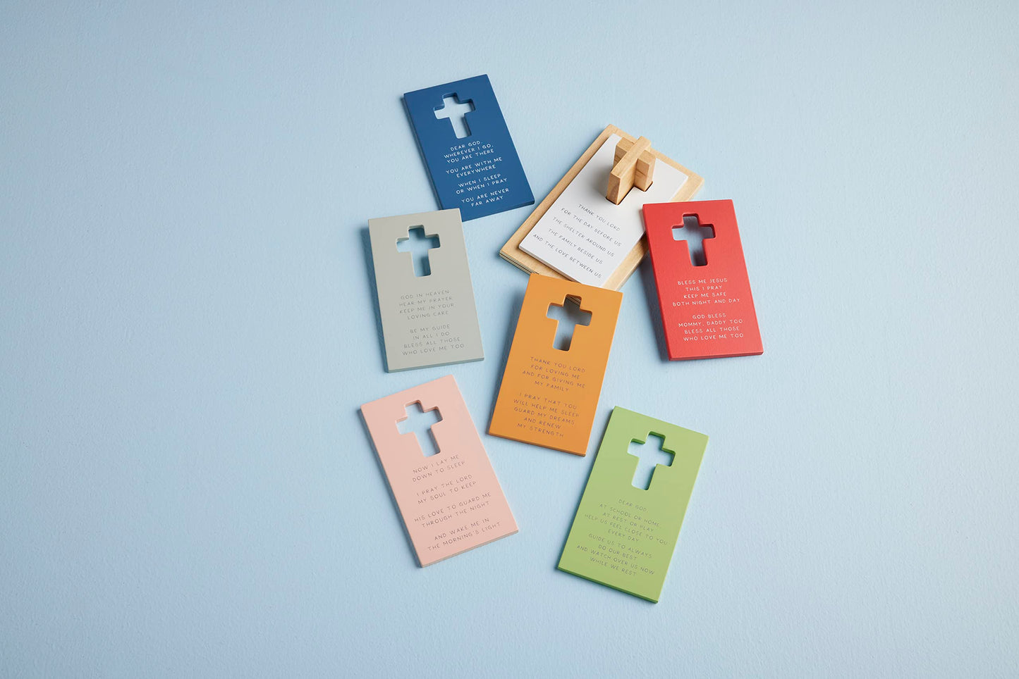 Mud Pie Prayer Stacker Puzzle, 5 3/4' X 3 1/2'