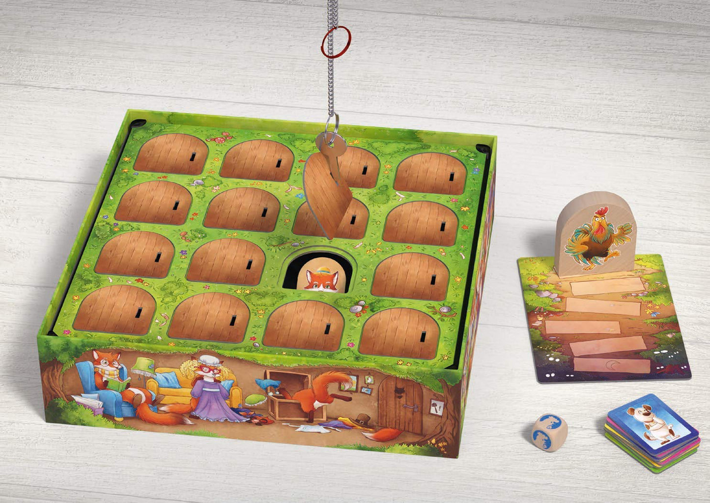 Pegasus Spiele 66015G Fuchs Du Hast Das Huhn Gestohlen Board Game