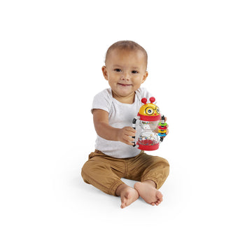 Baby Einstein Cal’S Sensory Shake-Up Developmental Activity Rattle Toy, Bpa Free, For Infants Ages 3 Months And Up