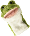 Aurora® Interactive Hand Puppet Frog Stuffed Animal - Storytelling Adventures - Playful Learning - Green 10 Inches