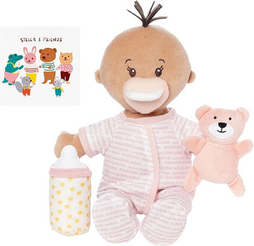 Manhattan Toy Wee Baby Stella Beige Sleepy Times Scent 12" Soft Baby Doll Set