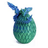 Flavery 3D Printed Dragon Egg With Dragon Inside- Easter Egg, Flying Dragon In Diamond Egg, Mystery Winged Dragon Gift, Desk Dec