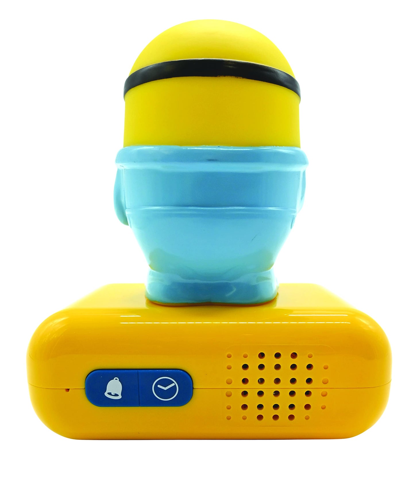 LEXiBOOK - Minions - Bob Digital Alarm Clock with Night Light - Snooze Function - Minions Sound Effects - for Children/Kids - Lu