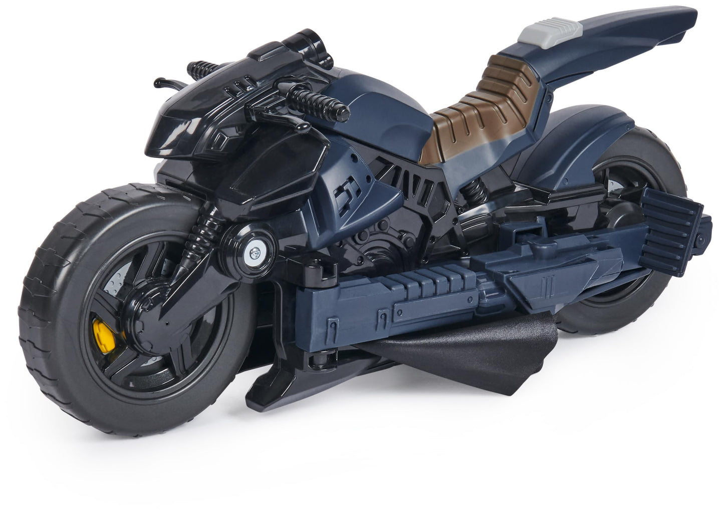 Dc Comics, Batman Adventures, Batman Batcycle, Transforming 2-In-1 Batcycle & Batglider, Figure Compatible, Super Hero Kids Toy For Boys And Girls 4+