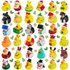 Fudragtn 36Pcs Christmas Rubber Ducks In Bulk, 2 Inch Mini Christmas Ducks Bath Toys For Kids Boys Girls, Holiday Rubber Ducks F