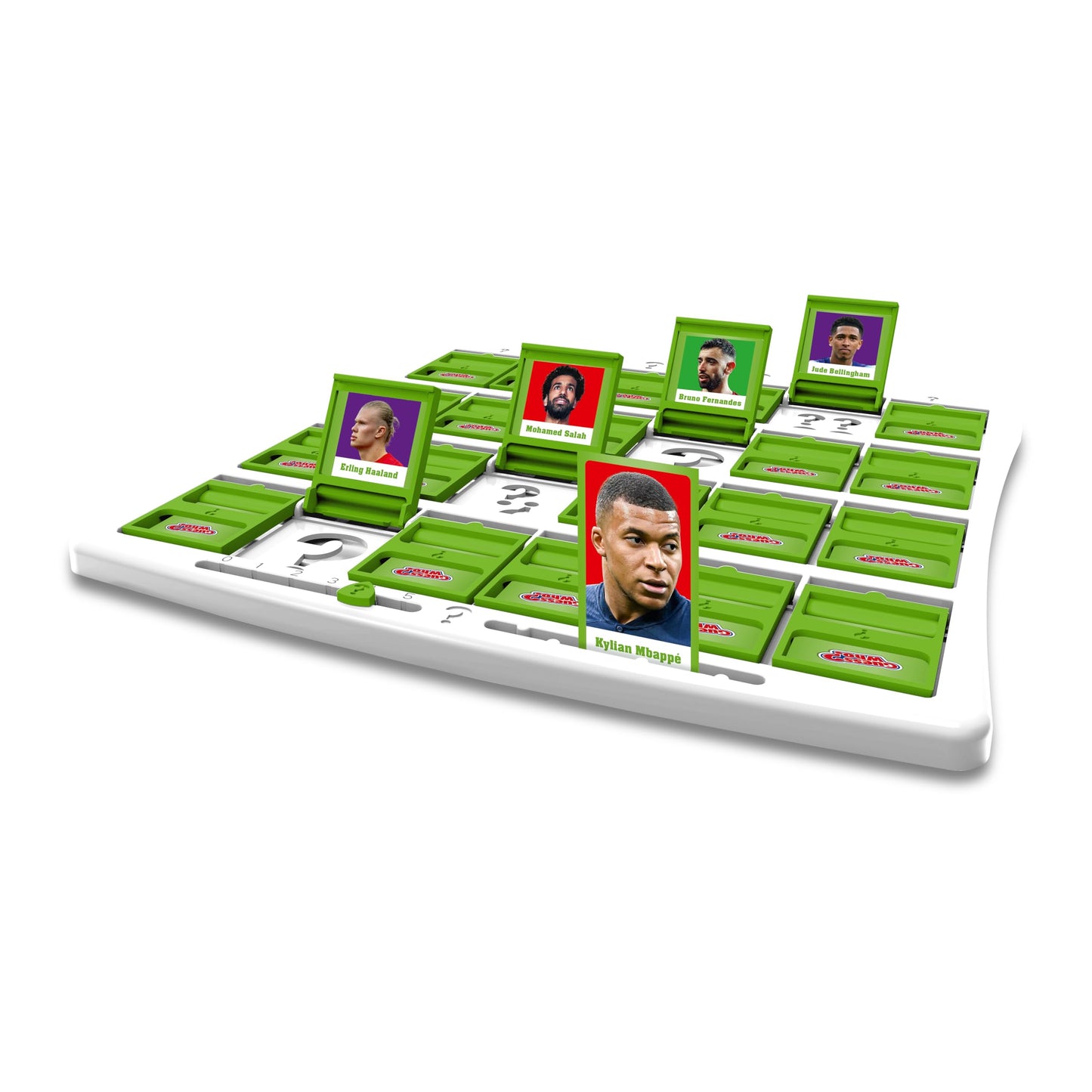 Winning Moves World Football Stars Guess Who? Board Game, Multi-coloured, One Size Fits All, Play with Messi, Ronaldo & More
