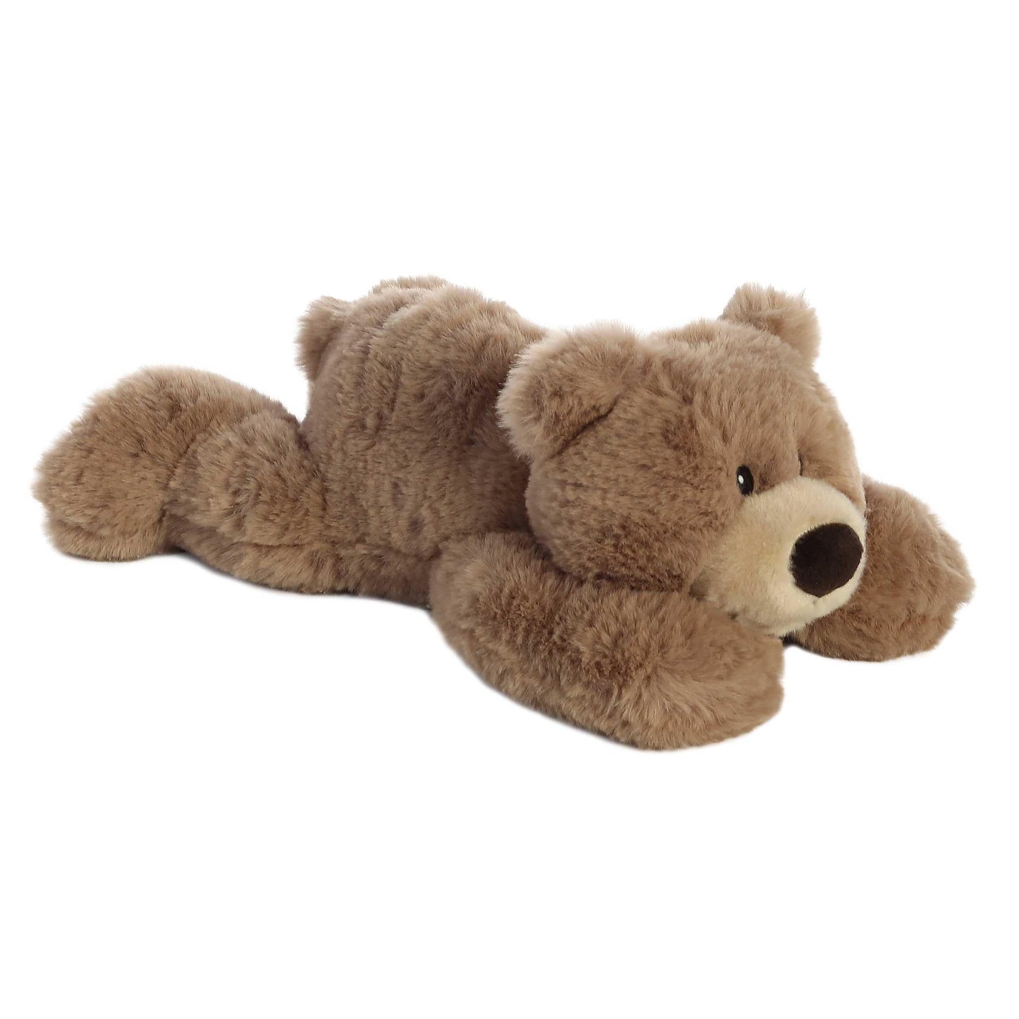 Aurora Snuggly Hugga-Wug Bear Stuffed Animal - Comforting Companion - Imaginative Play - Brown 12 Inches