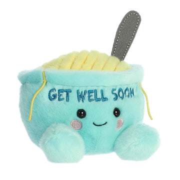 Aurora® Palm Pals™ Welly Chicken Soup™ Stuffed Animal - Small Blue 5" - Collectible Polyester Plush