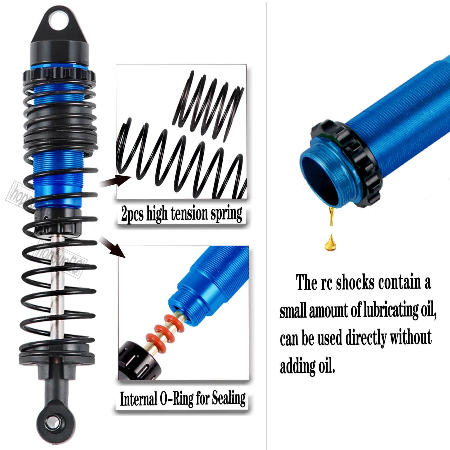 Upgrades Parts for 1/10 Slash 2WD,Slash VXL 2WD RC Shocks&Front Rear Suspension A Arms&Caster Block&Steering Blocks&Rear Stub Ax