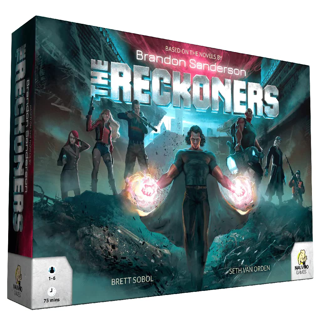Nauvoo Games The Reckoners - En Board Game 6+ Players 13+ Years