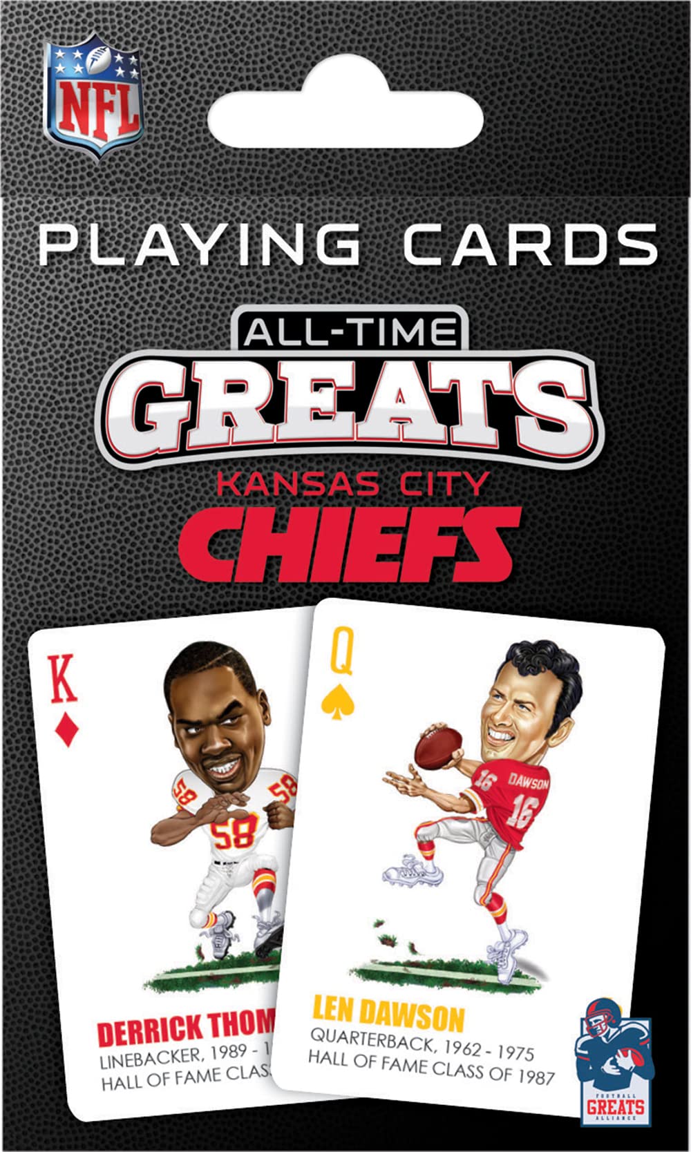 Kansas City Chiefs All Time Greats Playing Cards