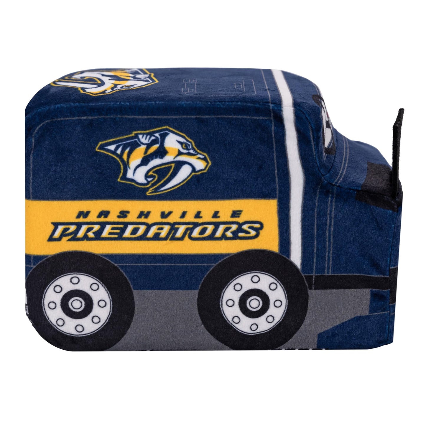 Bleacher Creatures Nashville Predators Zamboni 7' Nhl Kuricha Sitting Plushie - Soft Chibi Inspired Plush