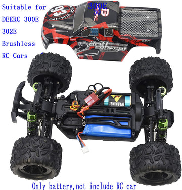 Blomiky 2 Pack 7.4V 1500mAh 40C Lipo 11.1Wh Rechargeable Battery T Plug and USB Charger Cable Suitable for 300E 302E 9155 9156 a