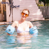 Forfuture-go Inflatable Arm Bands - 2pcs Pool Float, PVC, Blue, Confidence Building for Swimming Trainers