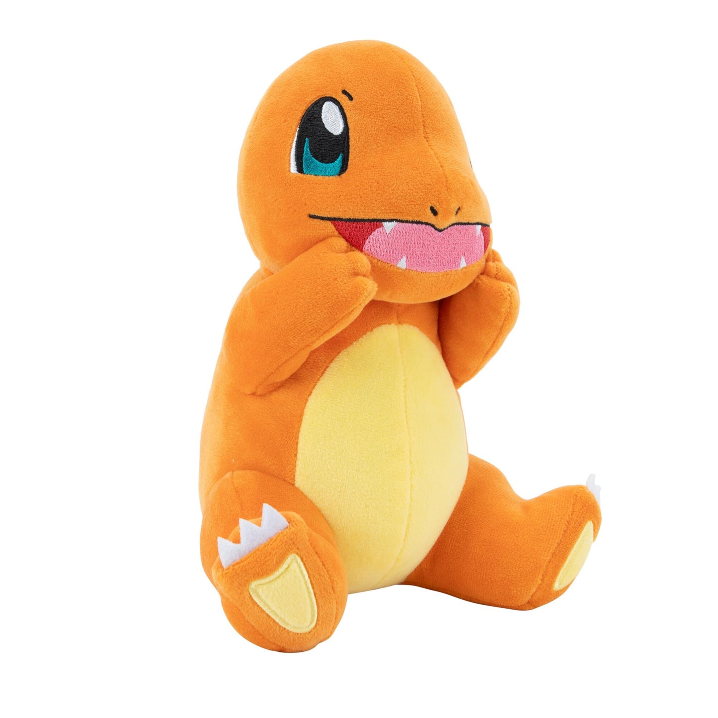 Pokemon Charmander Plush Toy - 8-inch Ultra-Soft Polyester - Glumanda Model PKW3082 - Perfect for Play & Display