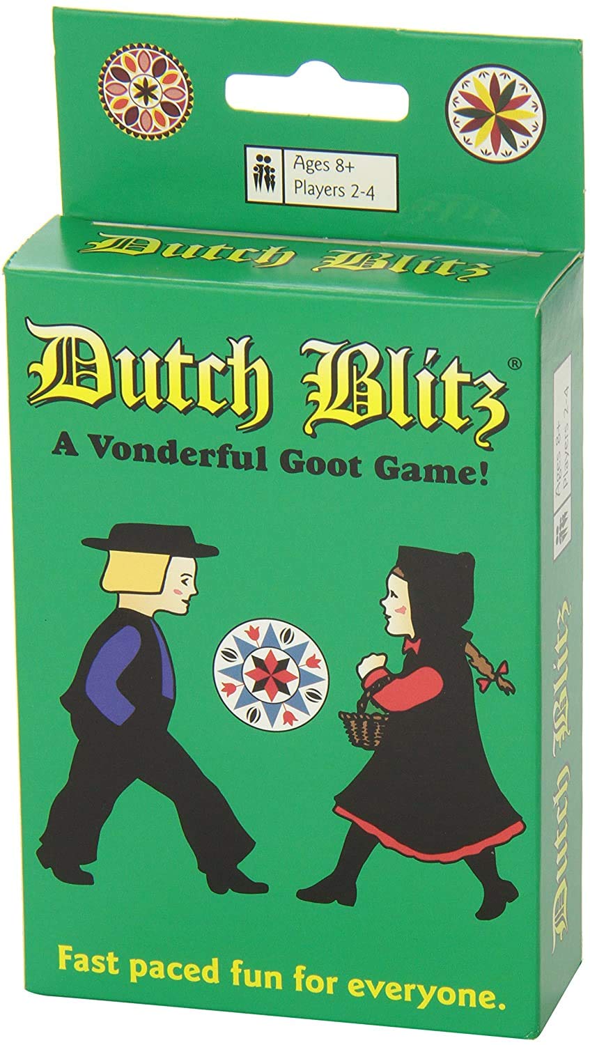 Dutch Blitz: The Original Fast Paced Card Game, Contains 160 Cards, Quick And Easy To Learn, Great Family Game, Fun For Everyone