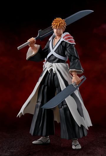 Tamashii Nations - Bleach: Thousand-Year Blood War - Ichigo Kurosaki -Dual Zangetsu-, Bandai Spirits S.H.Figuarts Action Figure