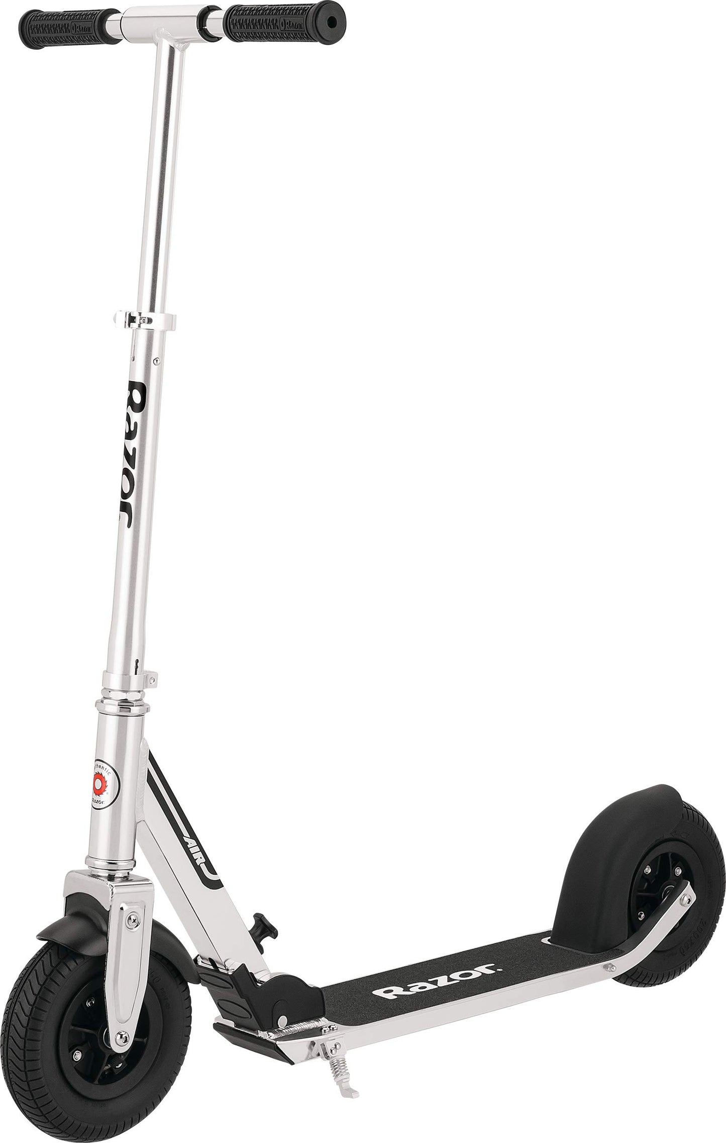 Razor A5 Air Kick Scooter For Kids Ages 8+ - Extra-Long Deck, 8' Pneumatic Rubber Wheels, Foldable, Anti-Rattle Handlebars, For Riders Up To 220 Lbs