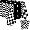 Irenare 3 Sheets Car Birthday Party Supplies Racing Party Decorations Road Tablecloth Racetrack Table Runner Table Covers for Ki