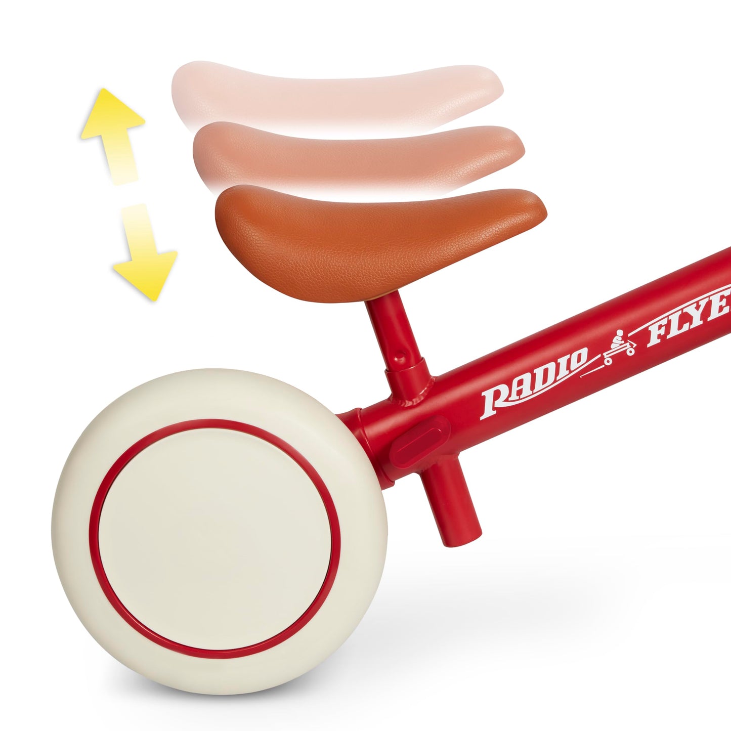 Radio Flyer Early Balance Bike, Red Toddler Balance Bike For Ages 1-3 Years