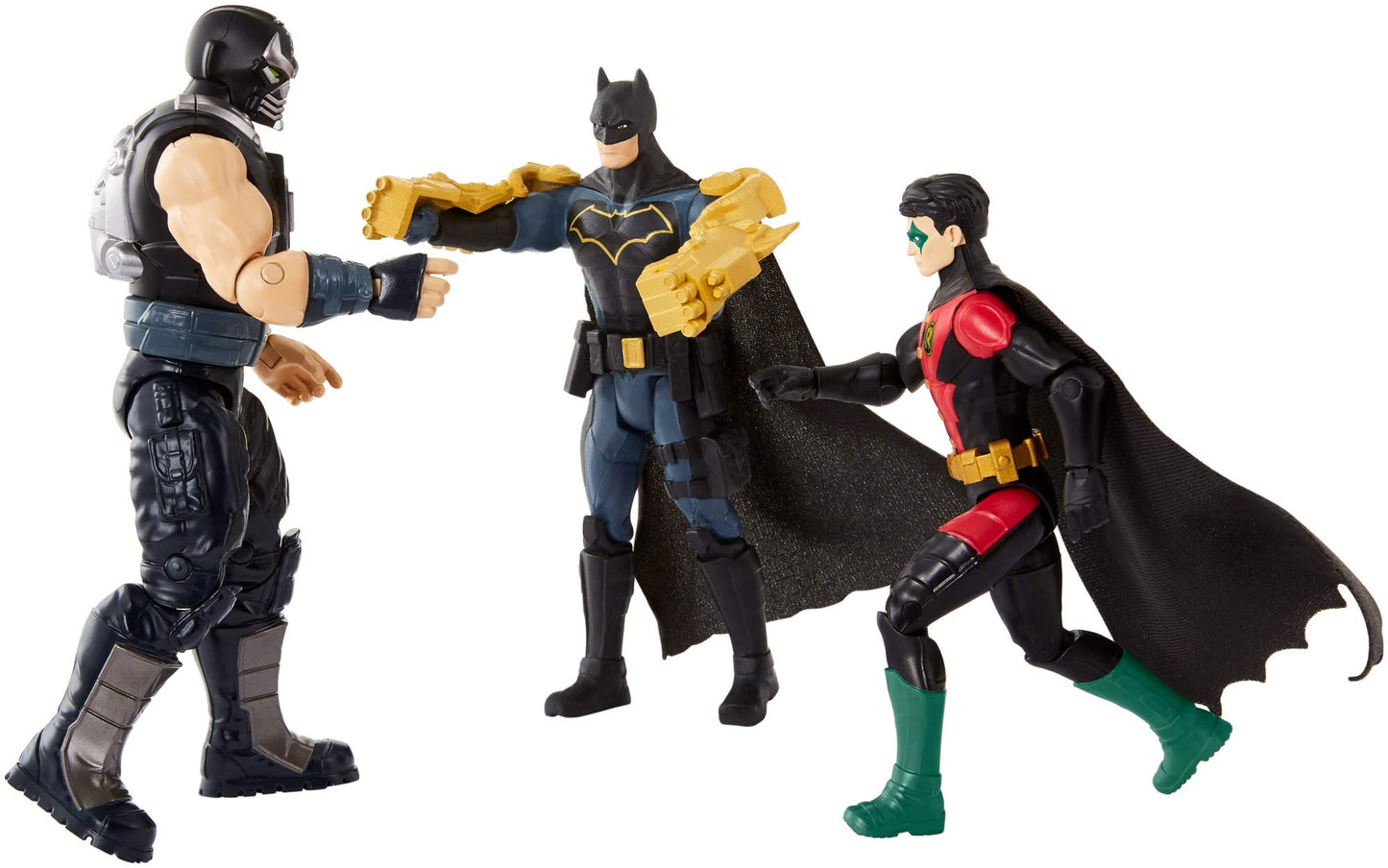 Batman Missions Batman & Robin Vs. Bane Figures 3-Pack