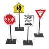Children'S Factory Traffic Signs Set-1, 4 Signs In Set, Afb2600, Kids Outdoor Play Equipment, Toddler Daycare & Preschool Playgr