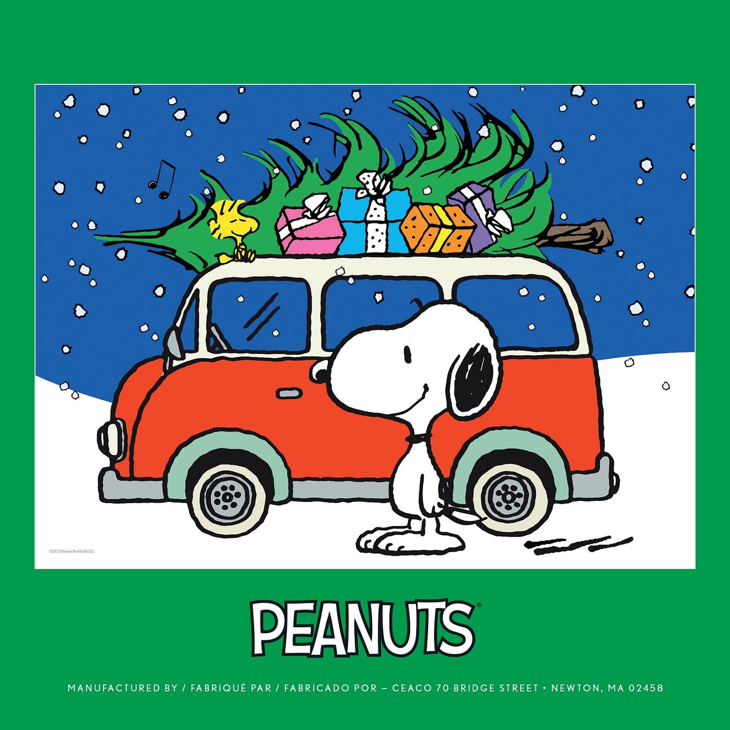 Ceaco - Peanuts - Peace And Presents - Holiday - 100 Piece Jigsaw Puzzle